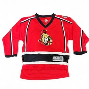 Youth Ottawa Senators NHL Hockey Jersey, Red, Size S (6/7)
